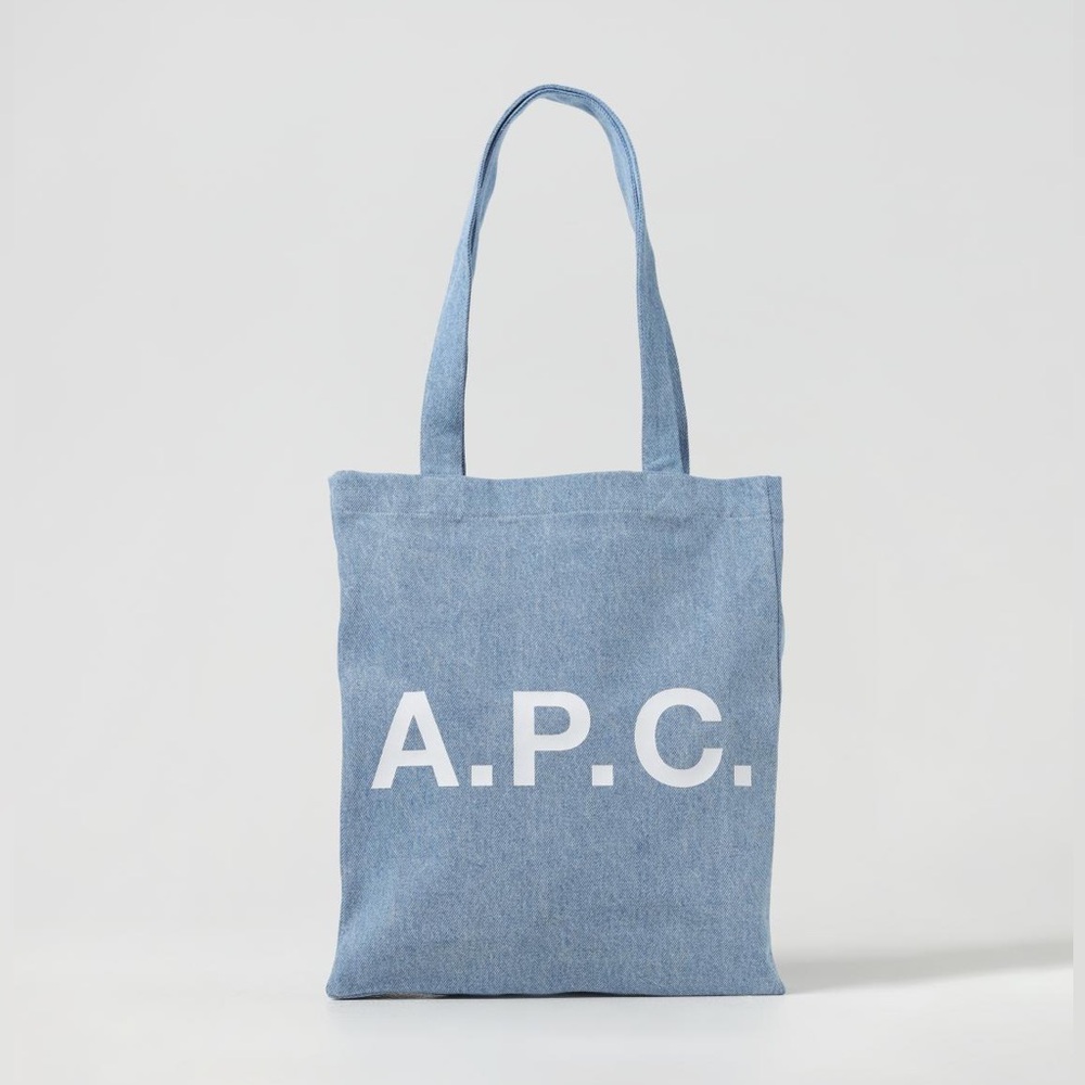 A.P.C. LOU DENIM TOTE BAG